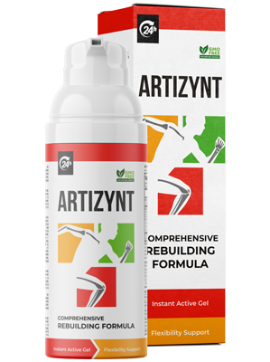 ArtiZynt Gel Tube mit kühlendem und wärmendem Gel für Gelenke und Muskeln